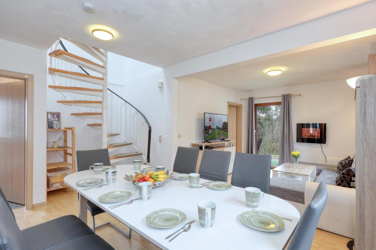 Seepark Kirchheim Ferienhaus Bei Vera Mit Sauna Luaran gambar